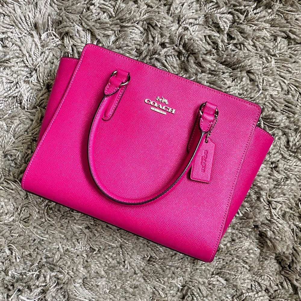 Authentic Pink Coach Bag